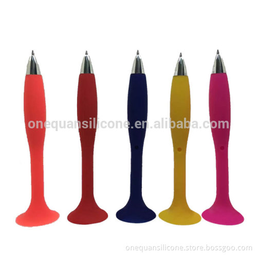 Customized cheap Silicone ballpen